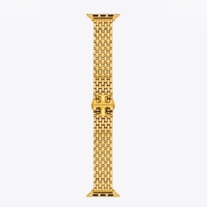TORY BURCH  DESIGNER GOLD BAND FOR APPLE WATCH